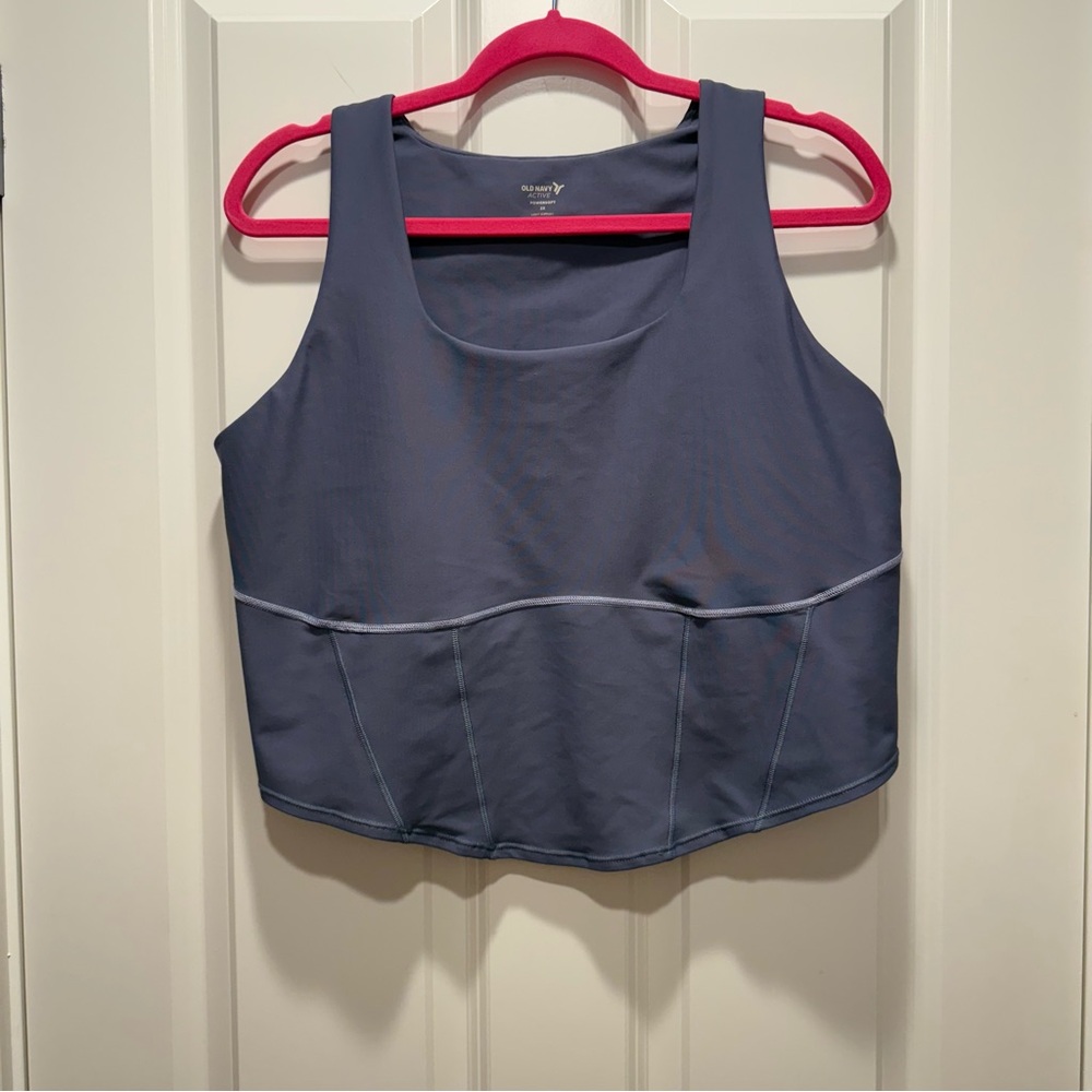 🪩Old Navy 2x corset Athletic Tank Top